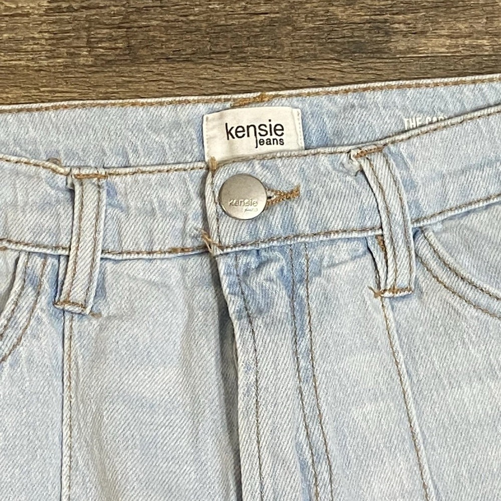 Kensie Jeans Women's 8 (29) Wide Leg 90's Revival Skater Minimalist Casual Chic - Picture 5 of 15